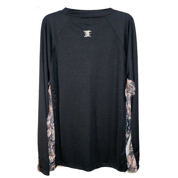 NRA-ILA XXL ls tee shirt men's EUC Has cammo strip down each side - Picture 3 of 3